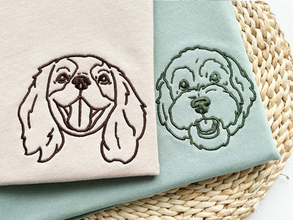 Geansaí Bróidnithe Tosaigh Neodrach, Léine Monagramáilte Íosta, Bronntanas Bróidnéireachta Cochaill Phearsantaithe Crewneck Ró-Mhórmhéide do Mhná 