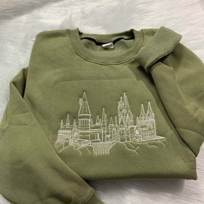 Geansaí Bróidnéireachta Cat Dubh nó Hoodie, Bronntanas Cat Dubh