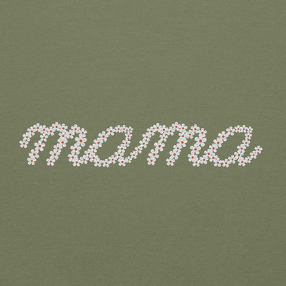 Embroidered Floral Mama Sweatshirt, Mama Crewneck, Embroidered Sweatshirt for Mom Gift Custom Crewneck, Personalized Mama, Floral Mama Shirt