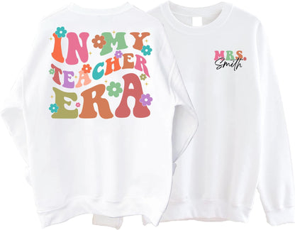 i Mo Mhúinteoir Rá Geansaí - Ainm Saincheaptha Geansaí Múinteora, Bronntanas Meas an Mhúinteora, Geansaí Múinteora is Fearr