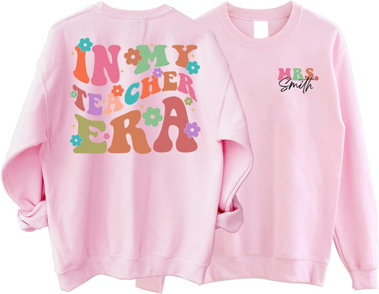 i Mo Mhúinteoir Rá Geansaí - Ainm Saincheaptha Geansaí Múinteora, Bronntanas Meas an Mhúinteora, Geansaí Múinteora is Fearr