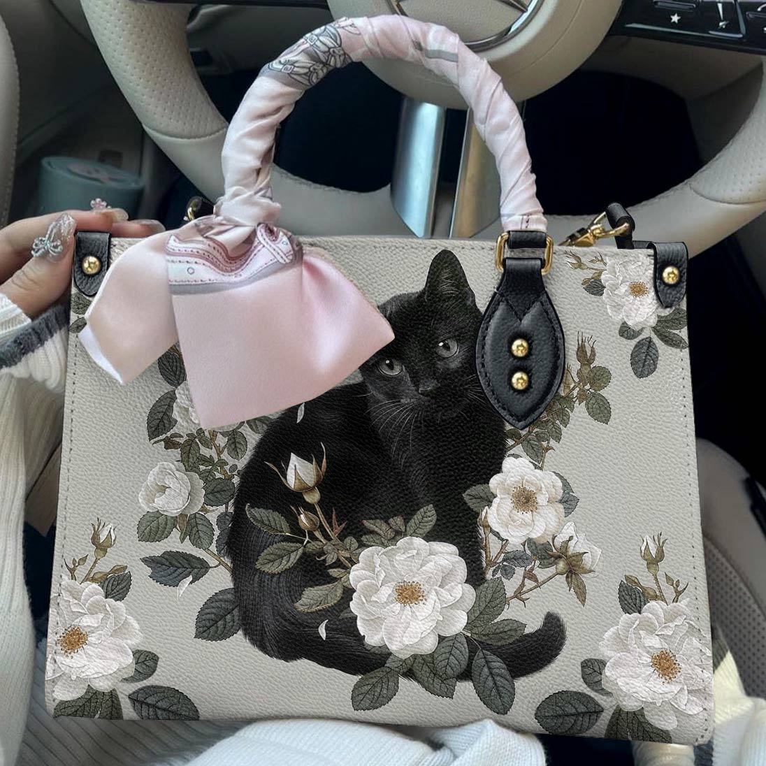 Leather Bag The Enchanted Cat