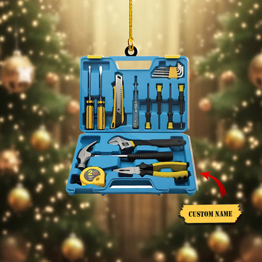 Mechanic 02 custom shaped acrylic christmas Ornament, gift for Mechanic 1, Ornament Decoration, Ornament For Gift, Ornament Christmas