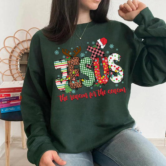 Jesus The Reason For The Season, Christmas T-shirt, Christmas For Gift, Sweatshirt Christmas, Christmas Gift