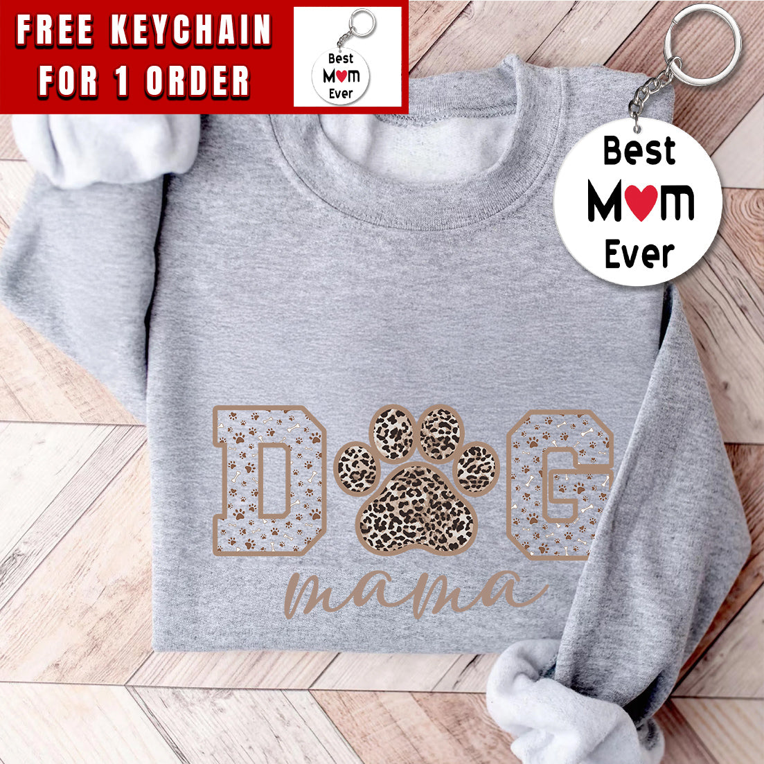 Dog Mama Sweatshirt, Dog Mom Gift, Dog Mama Sweatshirt, Dog Mom Sweatshirt for Women