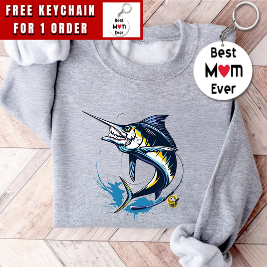 Rabhadh Bealtaine Labhairt Go Spontáineach Faoi Iascaireacht - T-léine Iascaire Greannmhar do Shlatiascairí &amp; Díograiseoirí Iascaireachta