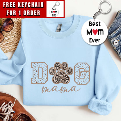 Dog Mama Sweatshirt, Dog Mom Gift, Dog Mama Sweatshirt, Dog Mom Sweatshirt for Women