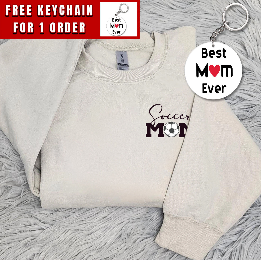 Personalized Soccer Mom Sweatshirt, Custom Soccer Mama Shirt, Customized Soccer Mom Hoodie, Gift For Mom, Soccer Mama Hoodie, Gift For Mother's Day