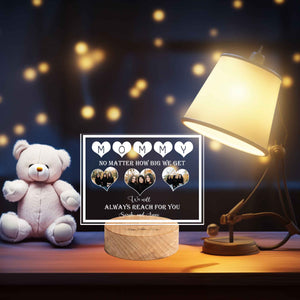 Personalized Photo Night Light, Mother Gifts, Gift for Mom, Mom Gift from Daughter, Mother's Day Gift, Best Mom, Gift for Mother in Law.