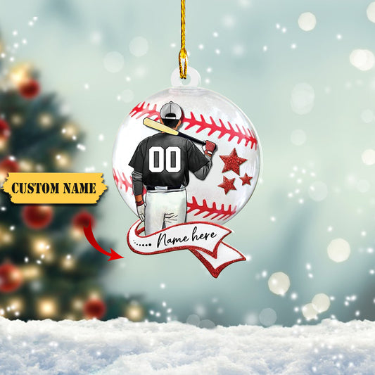 Personalized Baseball In Their Souls Christmas Ornament, Ornament Decoration, Ornament For Gift, Ornament Christmas