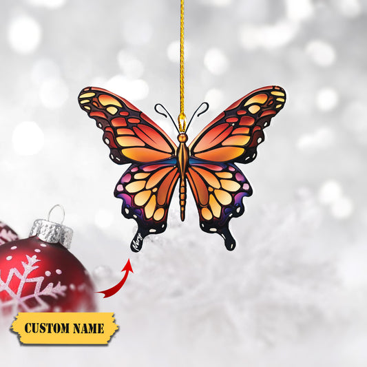 Personalized Butterfly Ornament4, Ornament Decoration, Ornament For Gift, Ornament Christmas