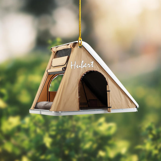 Personalized Camper Ornament Custom Camping Ornament, Tent Ornament RV Camping Ornament, Happy Gifts for Camping Lovers, Travel Camping Backpacked 3434, Ornament Decoration, Ornament For Gift, Ornament Christmas