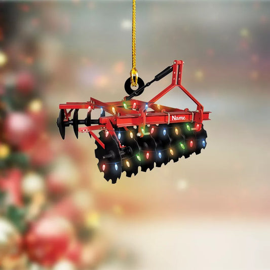 Personalized Christmas Agricultural machinery Ornament, Agricultural Christmas, Ornament Decoration, Ornament For Gift, Ornament Christmas