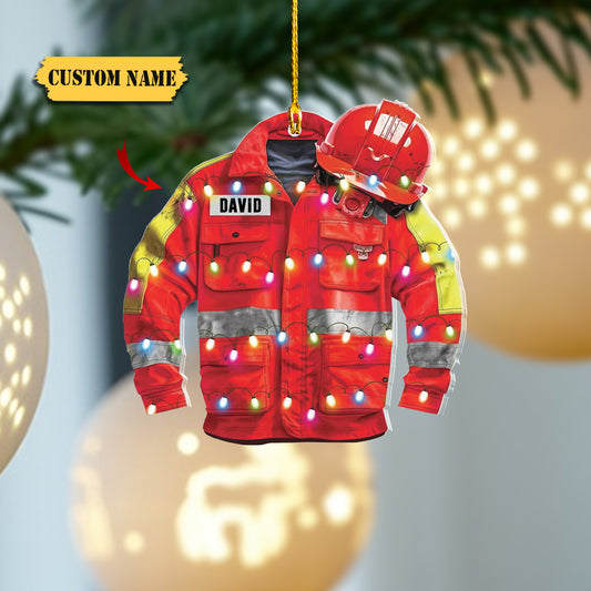 Personalized Construction Ornament Construction Worker Christmas Ornaments Construction Hard Hat Ornament Xmas Construction Worker Gifts, Ornament Decoration, Ornament For Gift, Ornament Christmas