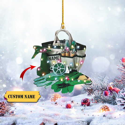 Personalized Gardening Christmas Ornament, Planting Gardener Xmas Ornament5, Ornament Decoration, Ornament For Gift, Ornament Christmas