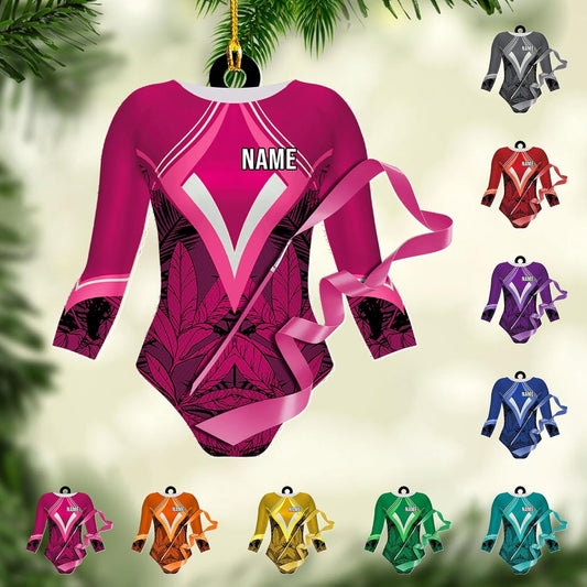 Personalized Gymnastics Christmas Ornament Gift for Gymnasts, Kickfit Gifts, Gym Gifts, Ornament Decoration, Ornament For Gift, Ornament Christmas