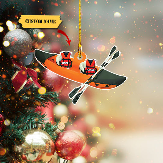 Personalized Kayak Ornament Kayak Christmas Tree Ornaments Presents, Ornament Decoration, Ornament For Gift, Ornament Christmas