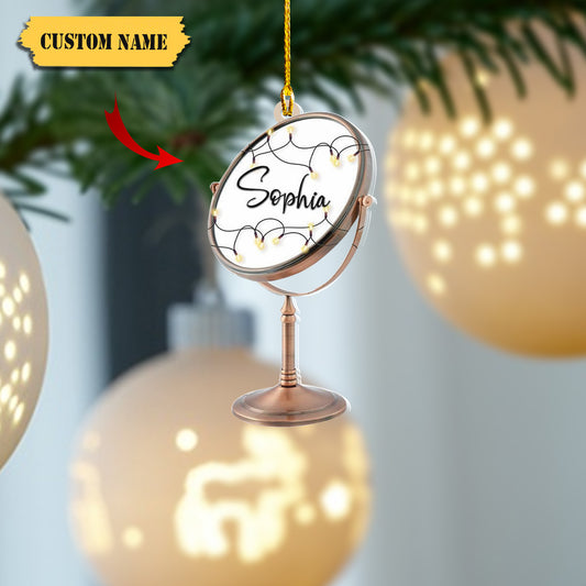 Personalized Makeup Tools Christmas Ornament 2023, Makeup Box Christmas Ornament Gift for Makeup Artist, Christmas Tree Decor for Makeup Shop, Ornament Decoration, Ornament Christmas