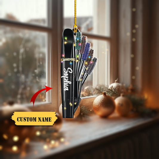 Personalized Makeup Tools Christmas Ornament 2023, Makeup Box Christmas Ornament Gift for Makeup Artist, Christmas Tree Decor for Makeup Shop345345, Ornament Decoration, Ornament Christmas