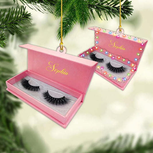 Personalized Makeup Tools Christmas Ornament 2024, Makeup Box Christmas Ornament Gift for Makeup Artist, Christmas Tree Decor for Makeup Shop 7, Ornament Decoration, Ornament Christmas