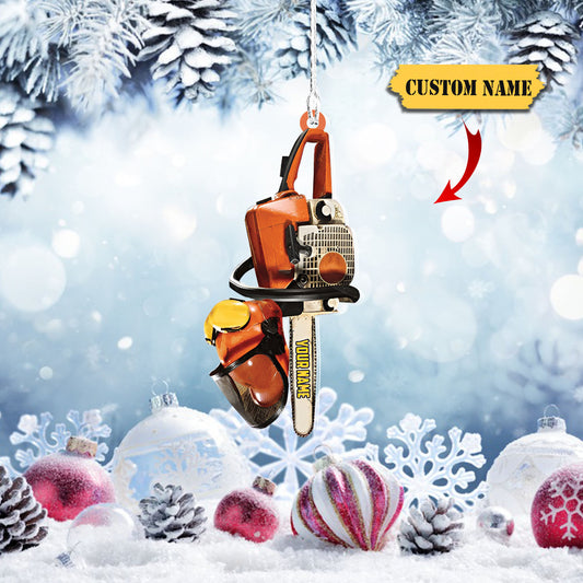 Personalized Name Arborist Ornament- Custom Shaped Ornament, Ornament Decoration, Ornament For Gift, Ornament Christmas