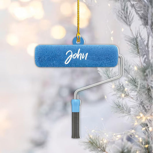 Personalized Painter's Art Palette Christmas Ornament, Artist's Painting Palette Christmas Ornament 2, Ornament Decoration, Ornament For Gift, Ornament Christmas