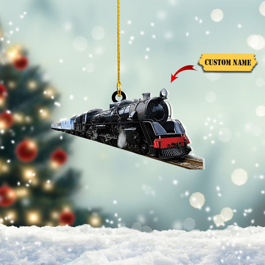 Personalized Railroader Christmas Ornament, Railroader Ornament, Christmas Gift for Railroader_Style 2_Pack 3 - 30% OFF - Best Selling ???? 11, Ornament Decoration, Ornament For Gift, Ornament Christmas