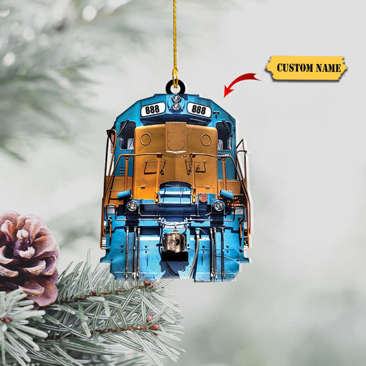 Personalized Railroader Christmas Ornament, Railroader Ornament, Christmas Gift for Railroader_Style 4_Pack 3 - 30% OFF - Best Selling ???? 11, Ornament Decoration, Ornament For Gift, Ornament Christmas