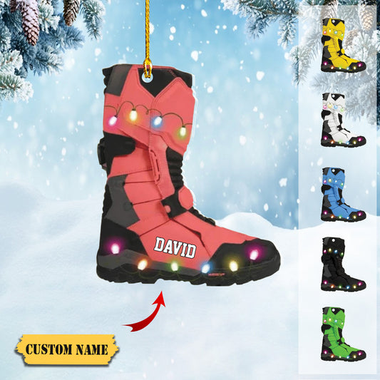 Personalized Snowmobile Ornament, Snowmobile Racing Lover Christmas Ornament, Christmas Ornament for Winter Sport Lovers, Christmas Ornament Tree, Ornament Decoration, Ornament For Gift, Ornament Christmas