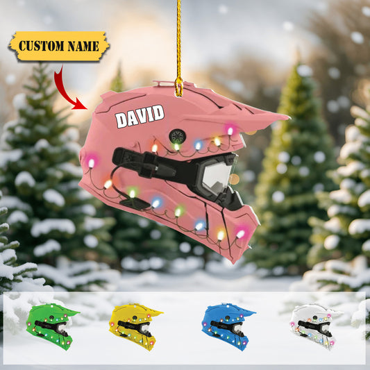 Personalized Snowmobile Ornament, Snowmobile Racing Lover Christmas Ornament, Christmas Ornament for Winter Sport Lovers, Christmas Ornament Tree, Snowride Sport, Ornament Decoration, Ornament For Gift, Ornament Christmas