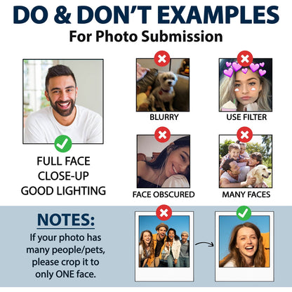 Custom Photo Cute Pattern - Gift For Pet Lovers - Personalized Fluffy Slippers