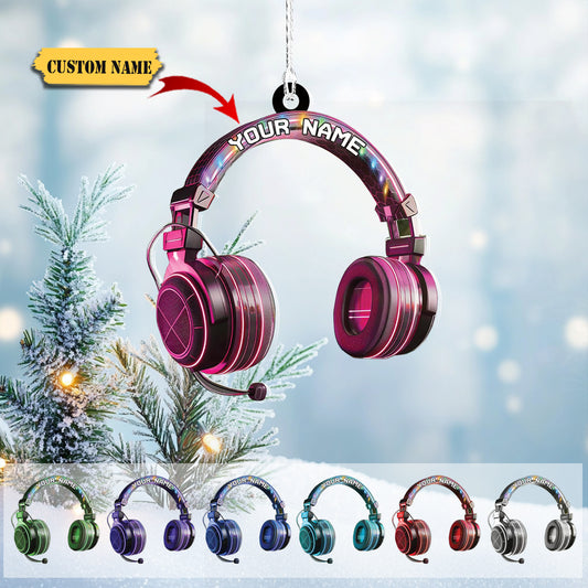 Podagree Personalized Name PC Computer Ornament Christmas, Shape Flat Christmas Ornament for Gamer, Gaming Gamer Christmas Ornament Gift for Boys4898967, Ornament Decoration, Ornament For Gift, Ornament Christmas