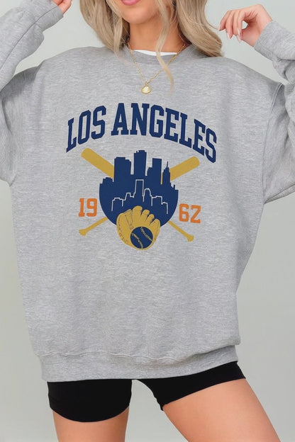 Los Angeles Vintage Football Sweatshirt, Retro 90s Crewneck, LA Game Day Top, Fan Gift Tee