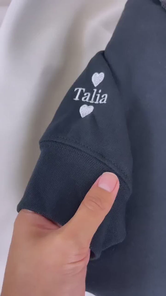 Family Reunion, Custom Embroidered Portrait Sweatshirt From Photo, Embroidery Shirt for Daddy, Christmas Embroidered Family Shirt