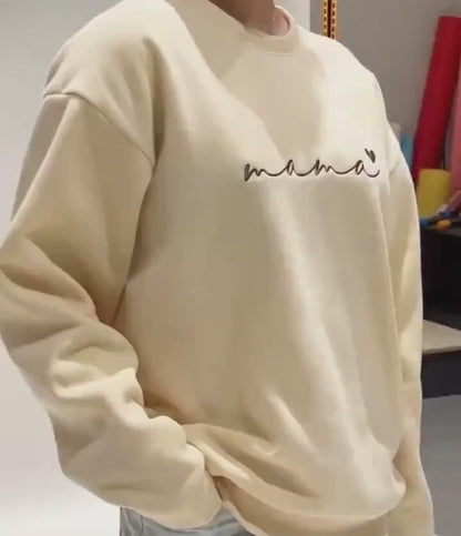 Embroidered St. Patrick’s Day Sweatshirt, Soft, High-Quality Custom Lucky Irish Clover with Custom Name, Irish Shirt, Lucky Youth Sweatshirt