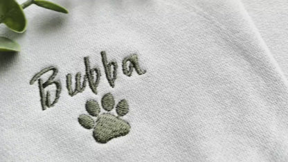 Geansaí Bróidnithe Tosaigh Neodrach, Léine Monagramáilte Íosta, Bronntanas Bróidnéireachta Cochaill Phearsantaithe Crewneck Ró-Mhórmhéide do Mhná 