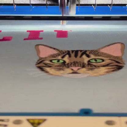 Custom Embroidered Sweatshirt, Custom Pet Portrait From Photo Shirt, Dog Portrait Shirt, Dog Mom Shirt, Cat Mom Hoodie, Personalized Gift