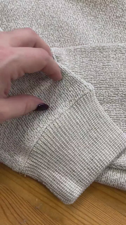 Custom MAMA Cozy Knit Fleece Pullover Crewneck Lane Sweatshirt| Embroidered MAMA Sweatshirt| Pregnancy Announcement |Gift for Mom | LS11EMA1