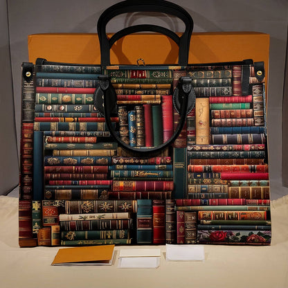 Leather Bag The Bookish Elegance