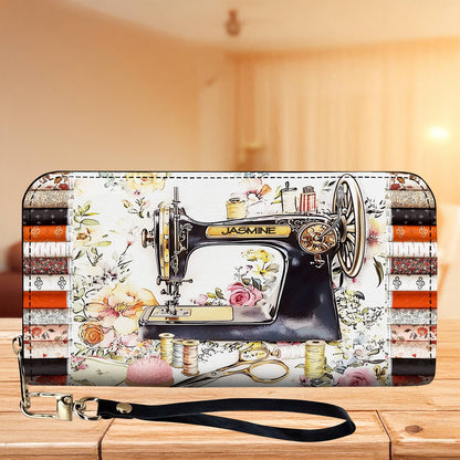 Lorva Personalized Sewing Leather Bag Vintage Bloom