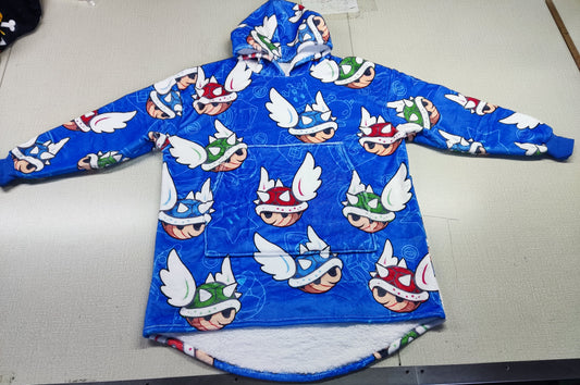 Racing Shell Hoodie Blanket