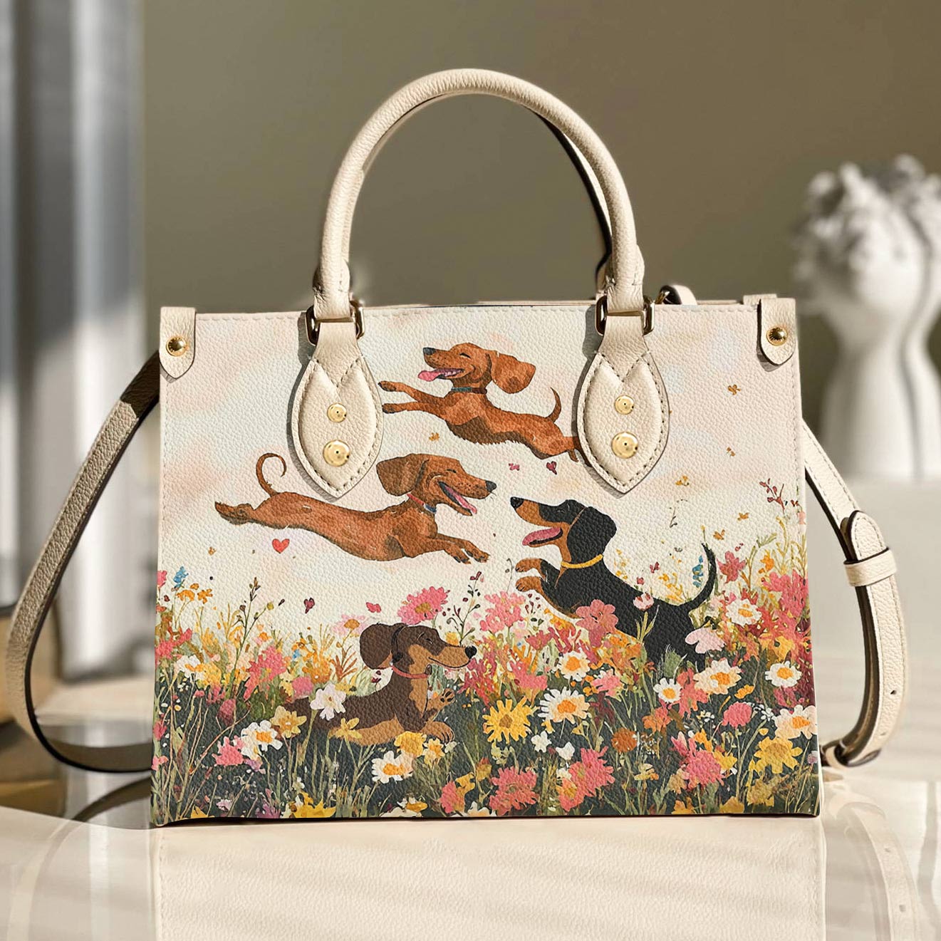 Leather Bag Springtime Sausage Parade