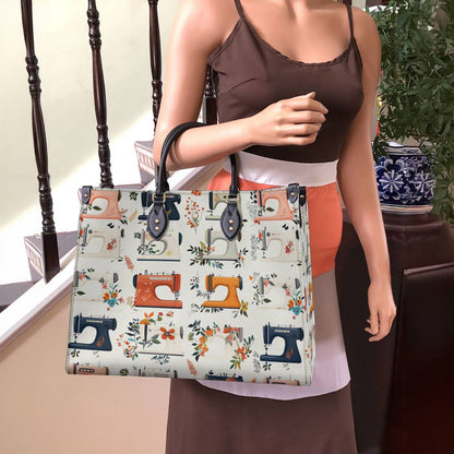 Leather Bag Autumn Stitch