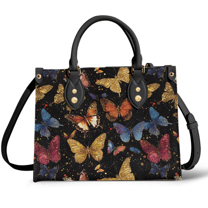 Butterfly Leather Bag Butterfly Galaxy Glow