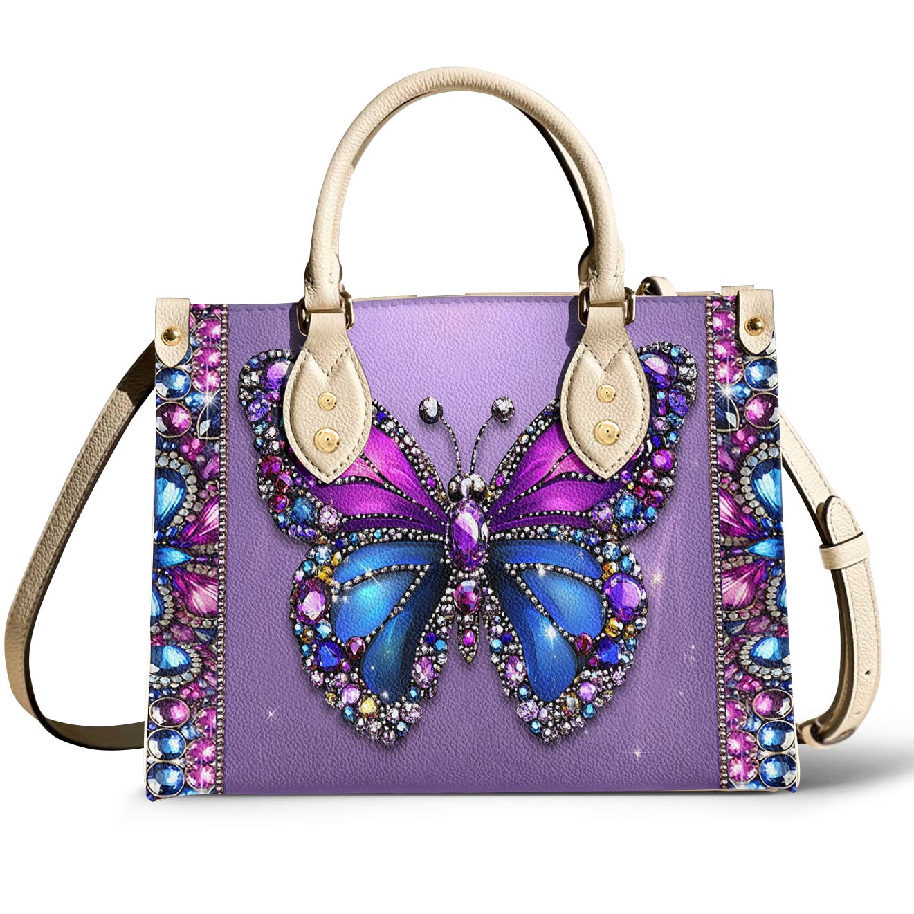 Leather Bag Violet Royalty