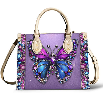 Leather Bag Violet Royalty