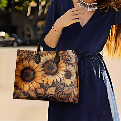 Leather Bag Golden Grace