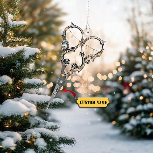 Sewing Items Collection - Personalized Christmas Sewing Transparent Ornament6767, Ornament Decoration, Ornament For Gift, Ornament Christmas