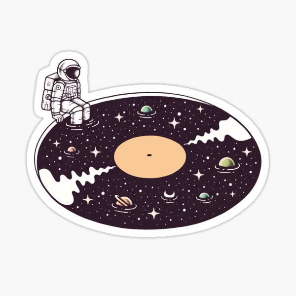 Cosmic Sound Sticker
