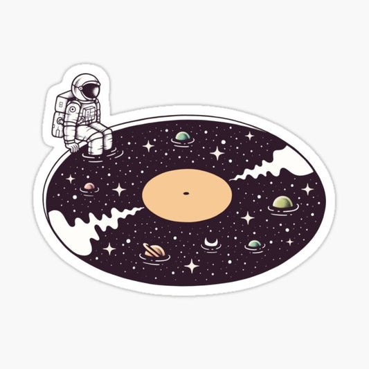 Cosmic Sound Sticker